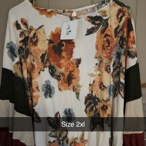 2xl Blouse Top